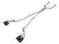 AWE BMW G90/G99 M5 Track Edition Catback Exhaust - Diamond Black Tips
