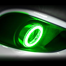 Load image into Gallery viewer, Oracle 10-13 Chevrolet Camaro Surface Mount LED Fog Light Halo Kit - Green