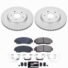 Load image into Gallery viewer, Power Stop 2011 Honda Accord Crosstour Front Z23 Coated Brake Kit