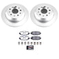 Power Stop 18-25 Jeep Wrangler Rear Z36 Coated Truck & Tow Brake Kit