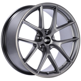BBS CI-R 20x9 5x112 ET39 Platinum Silver Polished Rim Protector Wheel -82mm PFS/Clip Required