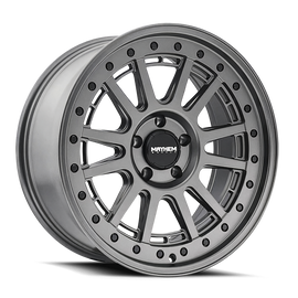 Mayhem 8305 Compass 20x9 / 6x139.7 BP / 18mm Offset / 106mm Hub Matte Gunmetal w/Blk Bolt Wheel