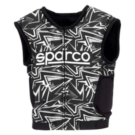 Sparco Vest SJ Pro K-3 XL - BLK/WHT
