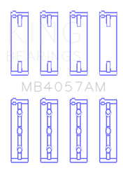 King Engine Bearings Honda C27A4 (Size +0.25mm) Main Bearing Set