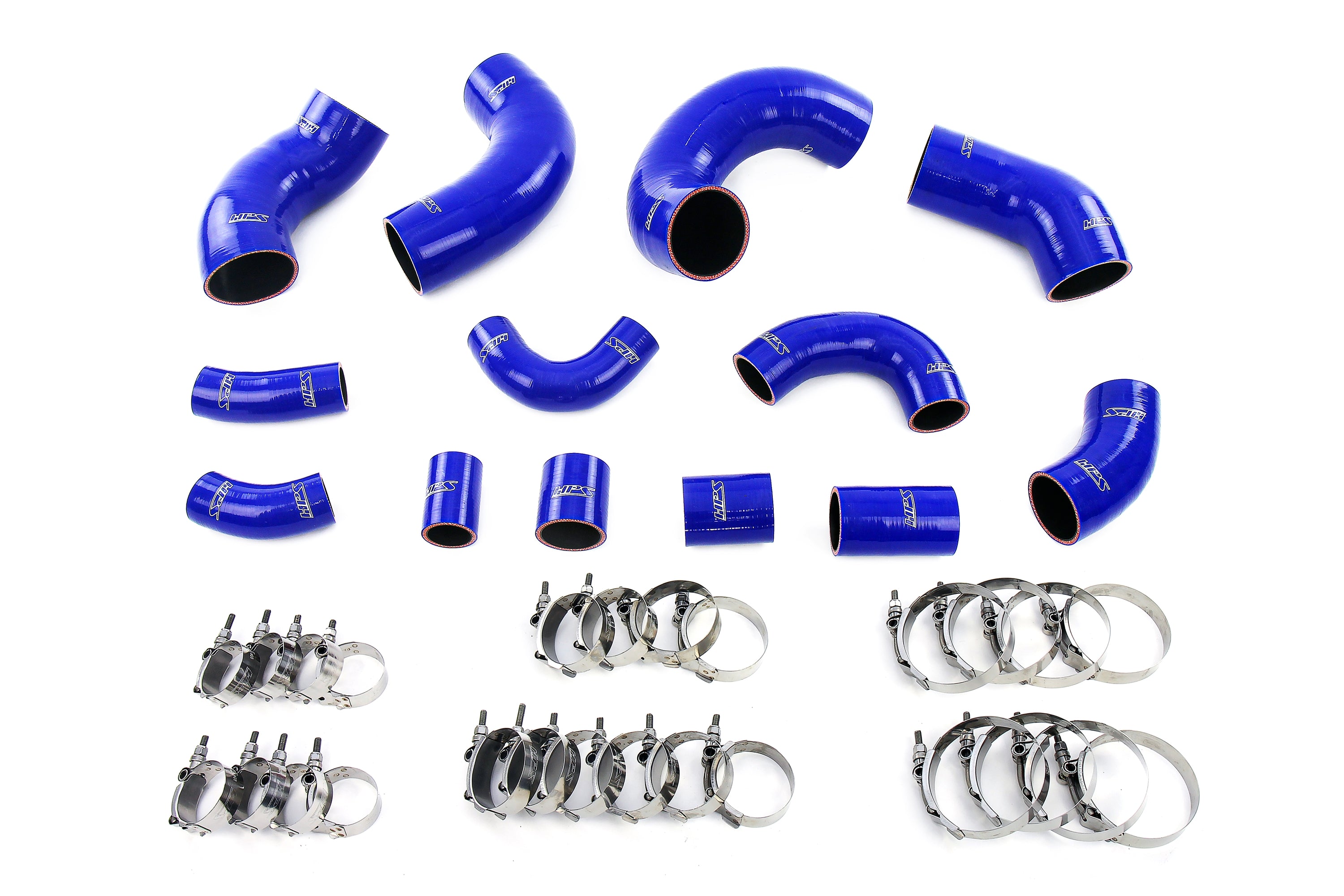 HPS Performance Silicone Hose Kit - Intercooler Hose Boot 57-2097-BLUE