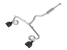 Load image into Gallery viewer, aFe Subaru WRX/STi 15-21 H4-2.0/2.5L Takeda 3in to 2-1/2in Stainless Cat-Back Exhst Crbn Fiber Tip