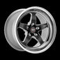 Weld S71 RT-S 17x9.0 / 5x112 BP / 6.2in. BS / 3.18 ID Black Center Wheel (High Pad) - Non-Beadlock