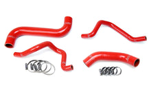 Load image into Gallery viewer, HPS Performance Silicone Hose Kit - Heater Hose 57-1734-RED