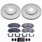 Power Stop 12-14 Honda Ridgeline Front Z23 Coated Brake Kit
