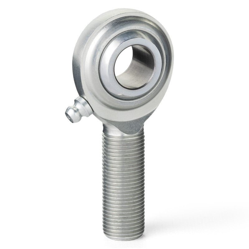 QA1 C Series 2-Pc Rod End - Male/Right Hand - 20mm Bore x M20x1.5 w/Zerk - Carbon Steel