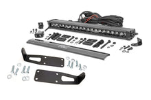 Load image into Gallery viewer, LED Light Kit | Bumper Mount | 20" Black Single Row | White DRL | Ram 2500/3500 (10-18)