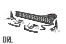 Load image into Gallery viewer, LED Light Kit | Bumper Mount | 20" Black Dual Row | White DRL | Nissan Titan XD (16-24)