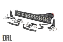 Load image into Gallery viewer, LED Light Kit | Bumper Mount | 20" Black Dual Row | Amber DRL | Nissan Titan XD (16-24)