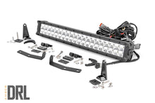 Load image into Gallery viewer, LED Light Kit | Bumper Mount | 20" Chrome Dual Row | Amber DRL | Nissan Titan XD (16-24)