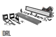 Load image into Gallery viewer, LED Light Kit | Bumper | 20" Chrome Dual Row | Amber DRL | Ford F-250/F-350 Super Duty (05-07)