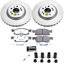 Load image into Gallery viewer, Power Stop 16-17 Mercedes-Benz GLE300d Front Z36 Coated Truck &amp; Tow Brake Kit