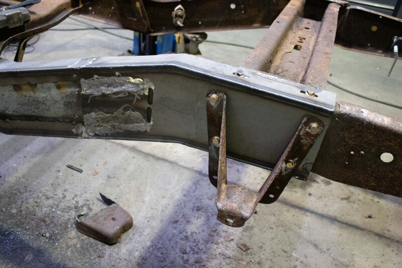 Rustbuster Leaf Spring Frame Section Right Side