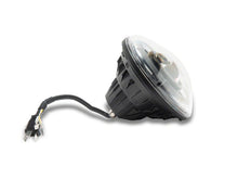 Load image into Gallery viewer, Raxiom 07-08 Jeep Wrangler JK Hi Output LED Headlights/Angel Eye DRL- Black Housing- Clear Lens