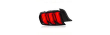 Load image into Gallery viewer, Raxiom 15-23 Ford Mustang Euro Style LED Tail Lights- Gloss Black Housing- Red Lens