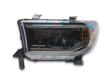 Load image into Gallery viewer, Raxiom 07-13 Toyota Tundra CXR Series LED Projector Headlights- Black Housing- Clear Lens