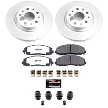 Load image into Gallery viewer, Power Stop 18-25 Jeep Wrangler Front Z36 Coated Truck &amp; Tow Brake Kit