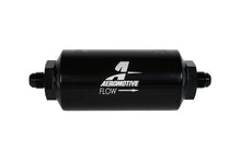 Load image into Gallery viewer, Aeromotive In-Line Filter - AN-06 238 Stainless Mesh Element - Anodized Black