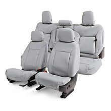 Load image into Gallery viewer, Covercraft 07-13 Chevrolet Avalanche/ Leatherette PrecisionFitFront Row Seat Covers - Lt Grey