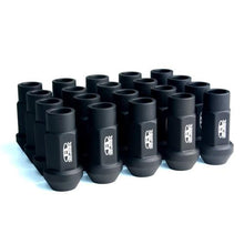 Load image into Gallery viewer, BLOX Racing Street Series Forged Lug Nuts - Flat Black 12 x 1.5mm - Set of 20 (New Design)