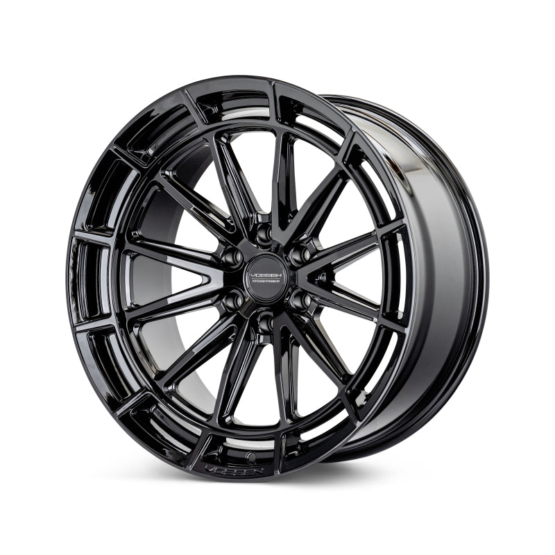 Vossen HFX-5 24X12 / 8X180 / ET44 / ULTRA DEEP / 124.3 - Gloss Black