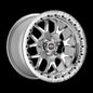 Weld S77 15x10 / 6x139.7mm BP / 6.5in. BS Polished Wheel (Medium Pad) - Black HD Beadlock MT