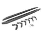 Go Rhino 04-14 Ford F-150 Super Crew 4DR RB20 Slim Running Boards Kit (w/Brackets) - Bedliner Coat