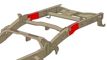 Load image into Gallery viewer, Rust Buster 07-18 Chevy Silverado/GMC Sierra Over Axle Frame Repair Kit - Right