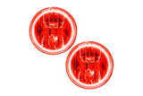 Oracle LED Halo Fogs: 07-13 GMC Yukon Denali (Red SMD Single Color)