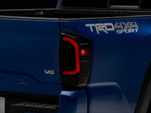 Load image into Gallery viewer, Raxiom 16-23 Toyota Tacoma Axial Series LED Tail Lights- Black Housing- Smoked Lens