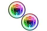 Oracle LED Halo Fogs: 08-16 Toyota Sequoia (ColorShift RGB / No Controller)