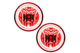 Oracle LED Halo Fogs: 08-16 Toyota Sequoia (Red SMD Single Color)