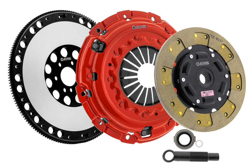 Action Clutch 05-12 Subaru Legacy GT 2.5L (EJ255) Turbo AWD Stage 2 Clutch Kit (1KS) w/Lightened FW