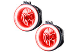 Oracle LED Halo Fogs: 11-14 Dodge Challenger (Red SMD Single Color)