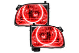 Oracle LED Halo Headlights: 01-04 Toyota Tacoma (Red SMD Single Color)