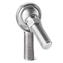 Load image into Gallery viewer, QA1 G Series 2-Pc Rod End - Male/Left Hand - .625in Bore x 5/8-18 w/Stud - Stainless Steel w/PTFE