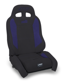 PRP EnduroCrawl Reclining Suspension Seat - Black/Purple Vinyl - Driver