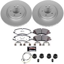Load image into Gallery viewer, Power Stop 2017 Land Rover Discovery Front Z36 Coated Truck &amp; Tow Brake Kit