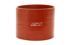 Load image into Gallery viewer, HPS 3.5" ID , 4" Long High Temp 4-ply Aramid Reinforced Silicone Straight Coupler Hose Orange (89mm ID , 102mm Length)