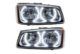 Oracle LED Halo Headlights: 03-06 Chevrolet Silverado (White SMD Single Color)