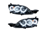 Oracle LED Halo Headlights: 04-09 Mazda 3 Hatch w/o OEM HID (White SMD Single Color)