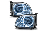 Oracle LED Halo Headlights: 05-06 Toyota Tundra w/o Double Cab (White SMD Single Color)