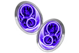 Oracle LED Halo Headlights: 05-08 Mini Cooper (UV/Purple SMD Single Color)