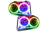 Oracle LED Halo Headlights: 05-10 Chrysler 300C w/o OEM HID (ColorShift RGB / No Controller)