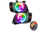 Oracle LED Halo Headlights: 08-10 Ford lorer Sport Trac (ColorShift RGB / RF Controller)