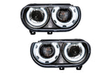 Oracle LED Halo Headlights: 08-14 Dodge Challenger w/ OEM HID (White SMD Single Color)